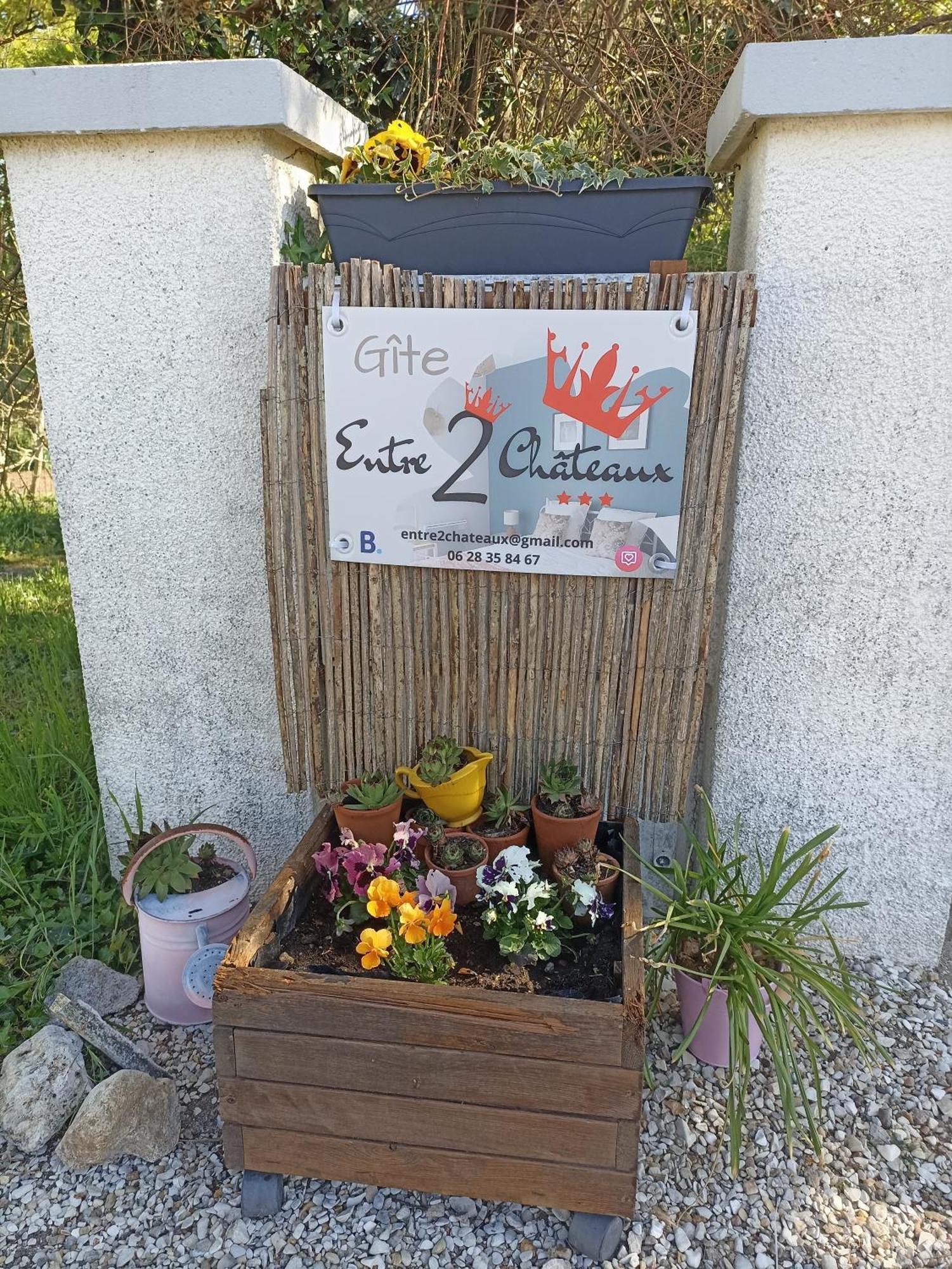 Entre 2 Chateaux Onzain Exteriör bild